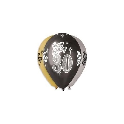 Gemar OB balónky GMS120 30 HAPPY BIRTHDAY