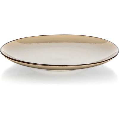 Banquet talíř mělký 27cm PALAS keramický KRÉM