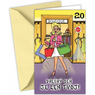 ARGUS Vtipné přání k narozeninám 20 190657-c20