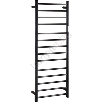 Bemeta Сушилник за кърпи 45x132 cm неръждаема стомана/черна (BD0066)