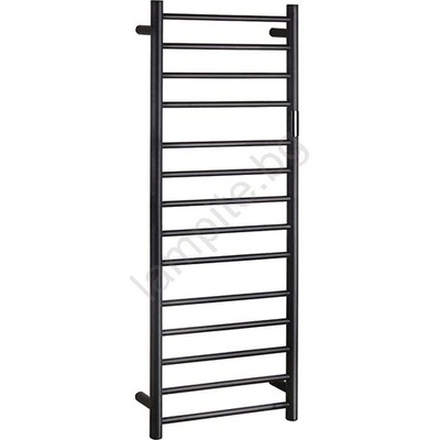 Bemeta Сушилник за кърпи 45x132 cm неръждаема стомана/черна (BD0066)