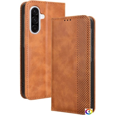 Samsung Galaxy A36 5G / A56 5G Retro Texture Wallet Калъф и Протектор