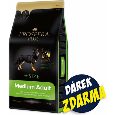 Prospera Plus Medium Adult 15 kg