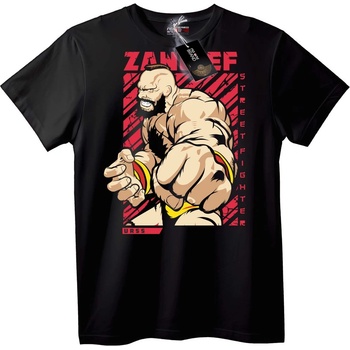 NOONEBRAND Тениска Zangief Street Fighter - 2XL, White
