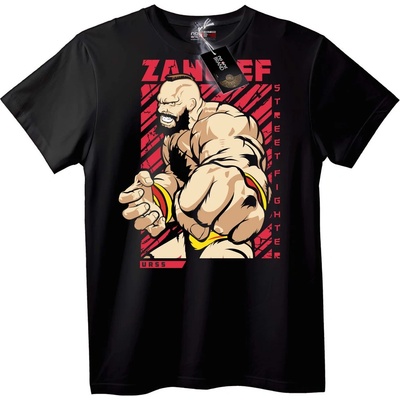 NOONEBRAND Тениска Zangief Street Fighter - 2XL, White