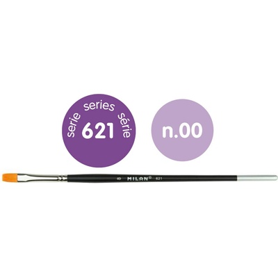 Štetec plochý MILAN č. 00 - 621 Premium Synthetic