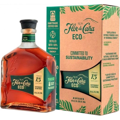 Flor de Cana ECO 15y 40% 0,7 l (karton)