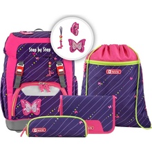 Step by Step batoh pro GRADE Třpytivý motýl AGR set 5-dílný