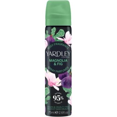 Yardley Magnolia & Fig Body Spray дамски спрей за тяло 75 мл