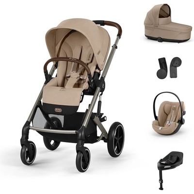 CYBEX Balios S LUX bundle set M almond beige 2025