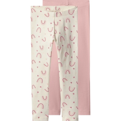 lupilu Dívčí legíny 2 kusy růžová bílá – Zboží Mobilmania