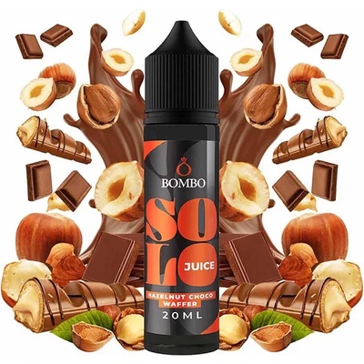 Bombo Solo Juice Hazelnut Choco Waffer 15ml/60ml