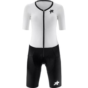 ASSOS Дамски скин за колоездене ASSOS Women's Dyora RSV Triator Speedsuit S11 Cycling skinsuit - White Series (102-5270-0114)
