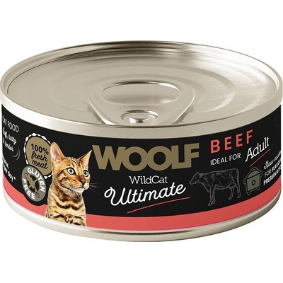 WOOLF Wildcat Ultimate Beef pate 85 g