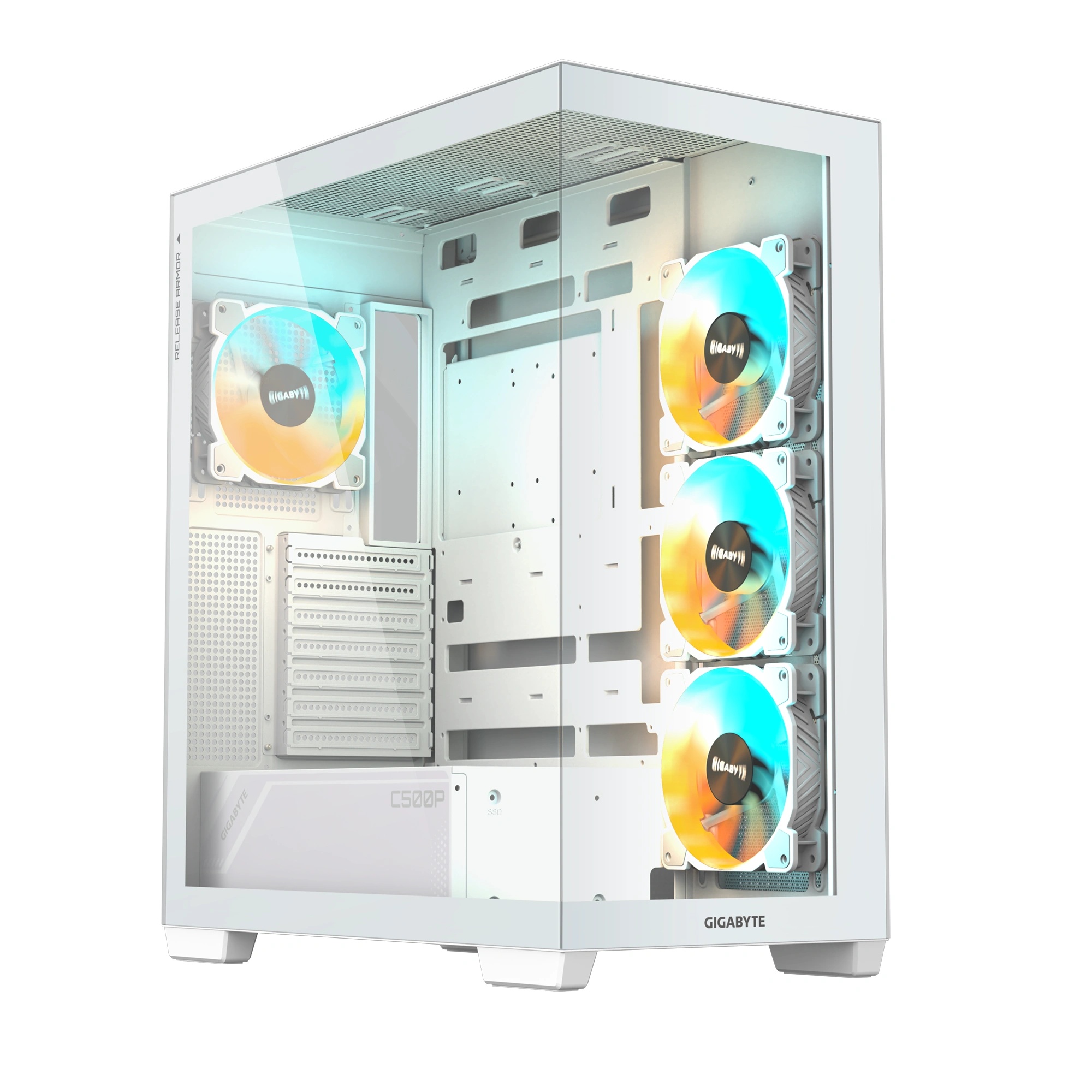 GIGABYTE C500 Panoramic Stealth Ice