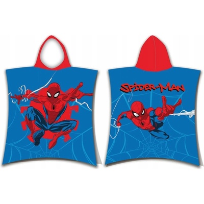 Jerry Fabrics DĚTSKÉ PONČO 50 x 115 cm - Spider-man