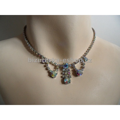 bizuterka-eshop.cz štrasový duhový BZ-05695