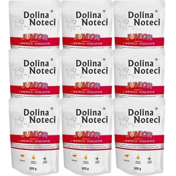Dolina Noteci Noteć Valley PREMIUM Junior с високо съдържание на телешко сърце 24x300 г