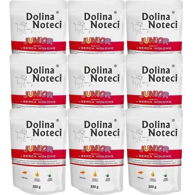 Dolina Noteci Noteć Valley PREMIUM Junior с високо съдържание на телешко сърце 24x300 г