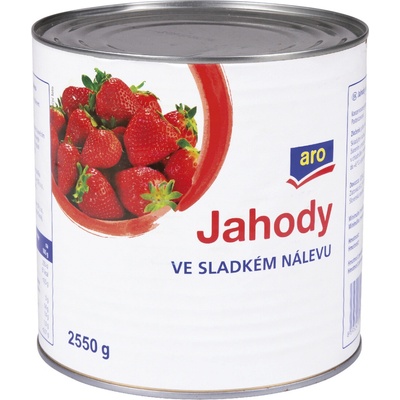 Aro Jahody ve sladkém nálevu kompot 2550 g