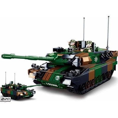 Sluban B0839 Nemecký bojový tank 2v1