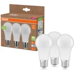 OSRAM Komplekt ot 3 LED kрушки ot рециклирана пластмаса A100 E27/14W/230V 4000K - Osram (P227962)