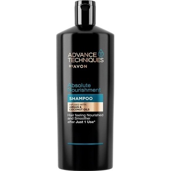 Avon Nourishment Shampoo s arganovým a kokosovým olejem 400 ml