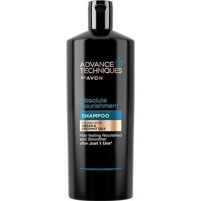 Avon Nourishment Shampoo s arganovým a kokosovým olejem 400 ml