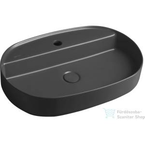 SAPHO Infinity Oval 60x40 cm anthracite (10NF65060-2C)