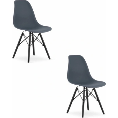 Leobert Osaka tmavá břidlice / černé nohy x 2