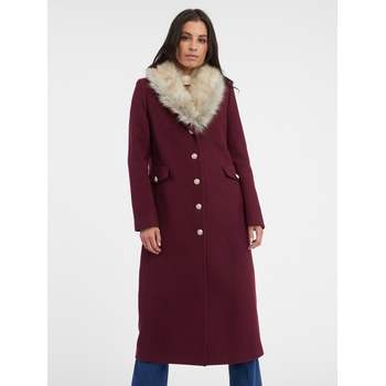 orsay Винено дамско палто с примес на вълна ORSAY Orsay | Cherven | ЖЕНИ | M