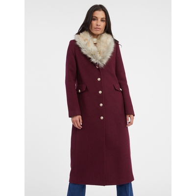 orsay Винено дамско палто с примес на вълна ORSAY Orsay | Cherven | ЖЕНИ | M