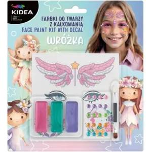 KIDEA Бои за лице с диаманти и стикер Фея - kidea