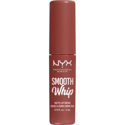 NYX Professional Makeup Smooth Whip Matte Lip Cream Rúž s našľahanou textúrou na dokonalé vyhladenie pier 03 Latte Foam 4 ml