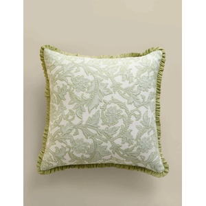 Marks & Spencer Бродирана възглавница от чист памук с цветен мотив Marks & Spencer зелена Marks & Spencer | Zelen | Home | ЕДИН РАЗМЕР