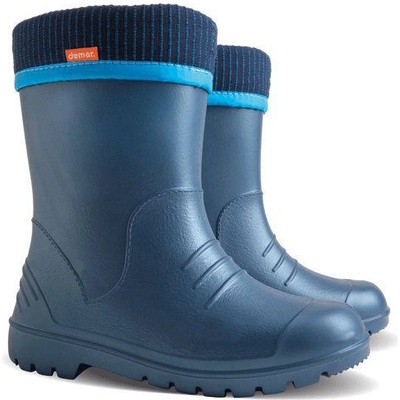 Demar dino 0310d / Детски гумени ботуши с изолация - сини 36-37 (0310d/36-37)