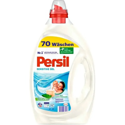 Persil Sensitive течен препарат за пране 70 пранета немски