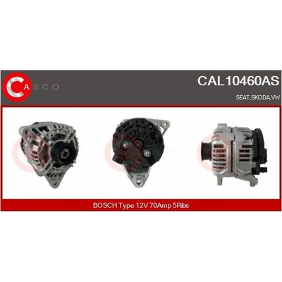 ALTERNATOR 12V 70A CAL10460AS