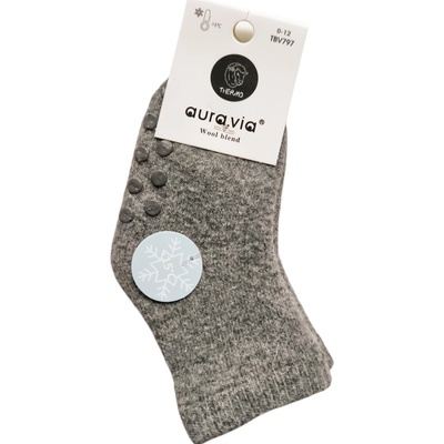 Dětské vlněné termo ponožky s vlnou Alpaka mix barev Šedá – Hledejceny.cz