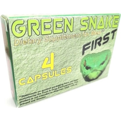 Green Snake Forte výživový doplnok pre mužov 4 ks