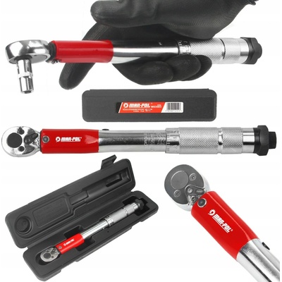 MAR-POL Dynamometrický, momentový klíč 1/4", 5-25Nm Profi M53583 – Zbozi.Blesk.cz