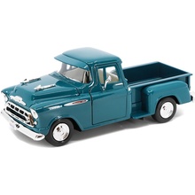 MOTORMAX Chevrolet 3100 Stepside Pick-up 1957 zelená 1:24