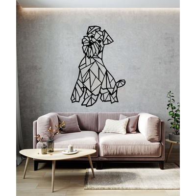 Vsepropejska Knírač dřevěná dekorace na zeď Rozměr (cm): 20 x 13, Typ: Knírač 1 – Hledejceny.cz