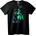 NOONEBRAND Тениска Магическа Вещица - 7XL, Black