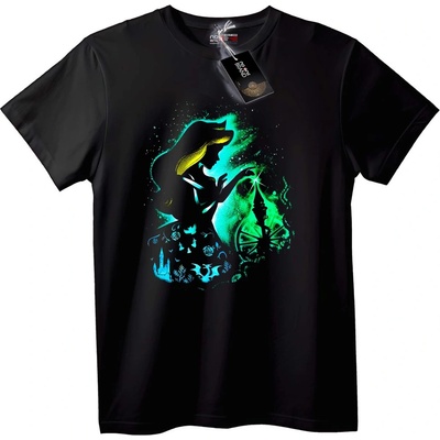 NOONEBRAND Тениска Магическа Вещица - 7XL, Black