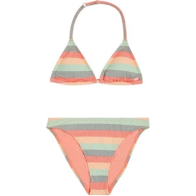 O'Neill Essentials Dívčí bikiny lososová