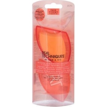 Real Techniques Miracle Complexion Sponge set houbičky a pouzdra pro ženy houbička na make-up 1 ks + cestovní pouzdro 1 ks