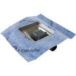 I-Drain Square - Подов сифон от неръждаема стомана „Linear, 15x15 см ID4MSQ0150 (ID4MSQ0150)