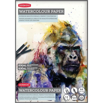 Derwent Watercolour Paper A4 12 listů 300g/m2 – Hledejceny.cz