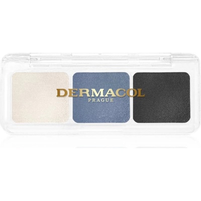 Dermacol Compact Trio палитра сенки за очи цвят 2 Starry Night 4.2 гр